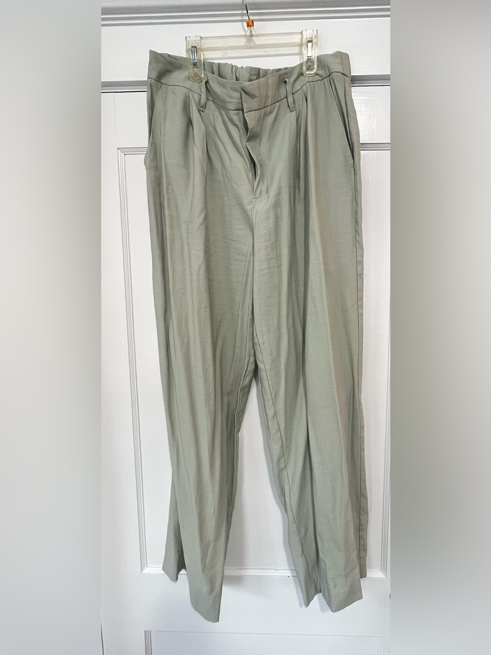 Comfortable Sage Green Women’s Trousers